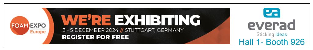We look forward to meeting you at the Foam Expo Exhibition 2024